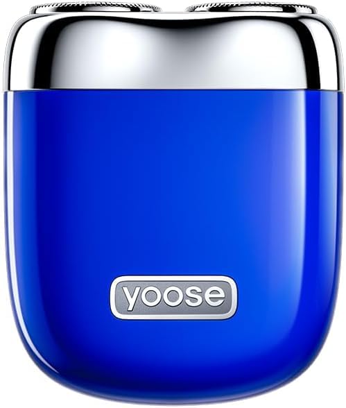yoose MINI Rasierer Herren elektrisch, Elektrorasierer Herren aus Legierung, IPX7 wasserdicht elektr