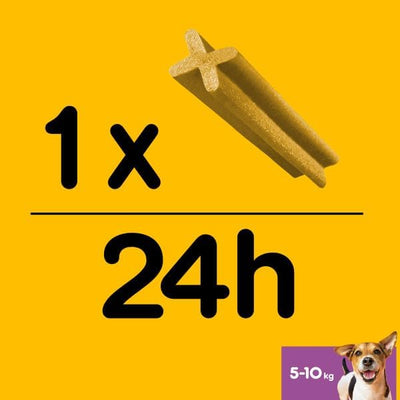 Pedigree Dentastix Snack für die Oralhygiene für kleine Hunde, 4 Packungen à 28 Stück 28 Stück (1er