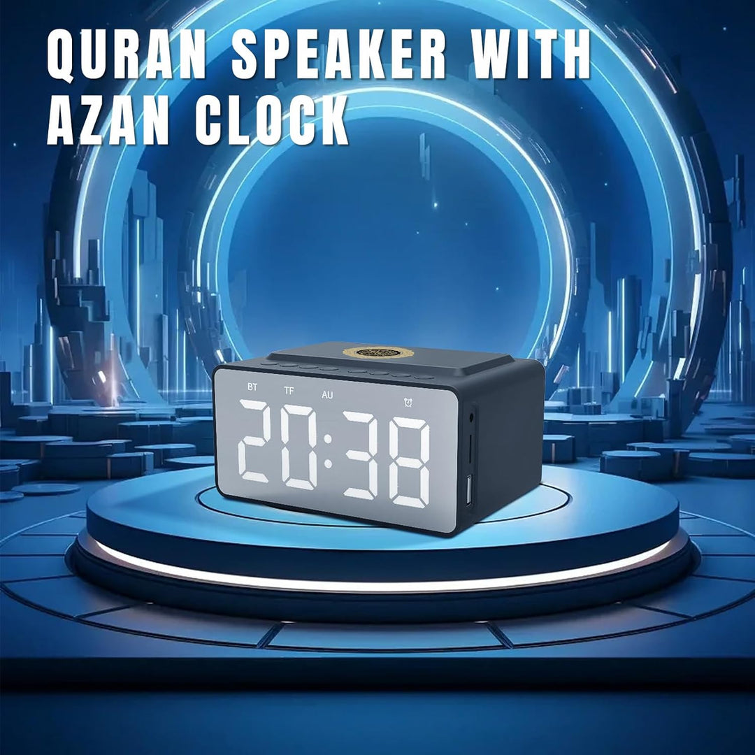 Enceinte Coran, Azan und Uhr, digitale Azan-Tonlage mit 8 Tönen -- Muslime-Armbanduhr, Innendekorati
