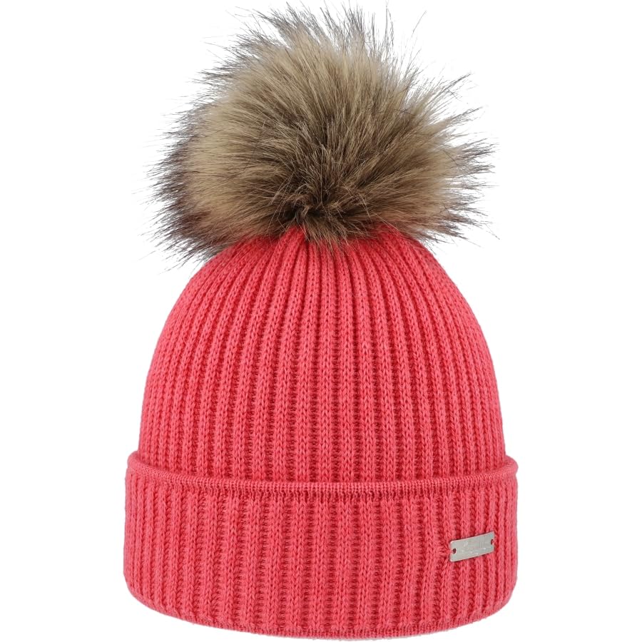 Eisglut Damen Shellyl Merino Made in Germany Einheitsgrösse koralle, Einheitsgröße koralle