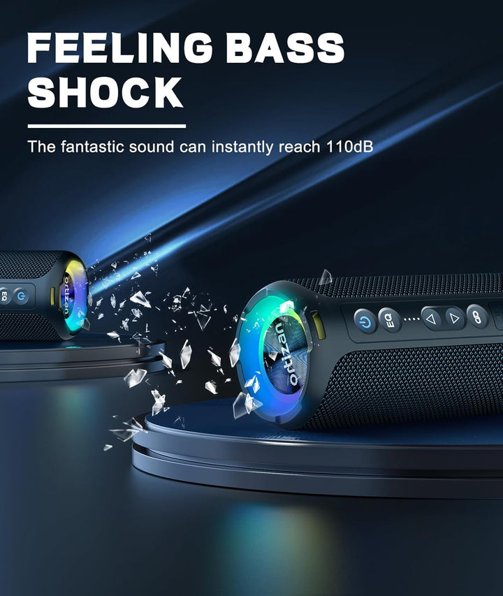 Ortizan Bluetooth Lautsprecher Navy, Navy