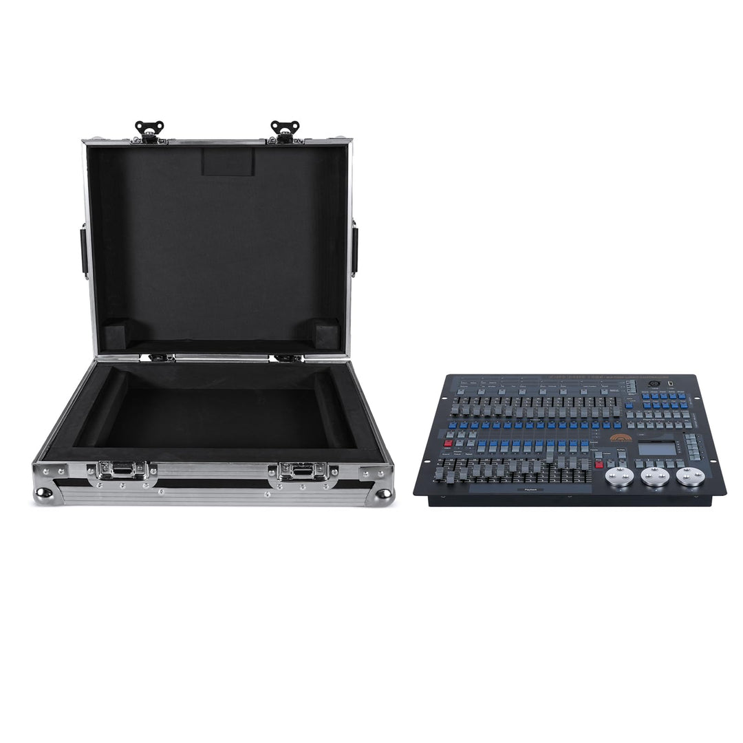 DMX Controller, 1024 DMX Console für Discolicht Bühnenbeleuchtung, DMX 512 DJ Disco Controller Ausrü