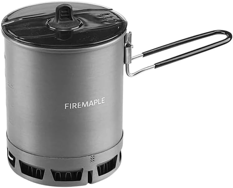 Fire-Maple Ultraleichter Camping-Topf, leicht, für den Aussenbereich, hocheffizient, faltbar, Wärmet