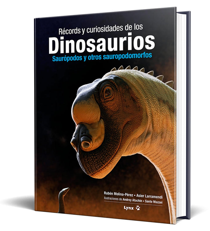 Récords y curiosidades de los dinosaurios: Saurópodos y otros sauropodomorfos, Gebundenes Buch