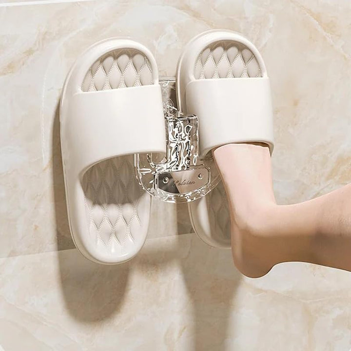 2 Stück Schuhregal Wand Schuhhalter Schuhregal Klein Platzsparend Saugnapf Türschuhaufhänger Schuhor