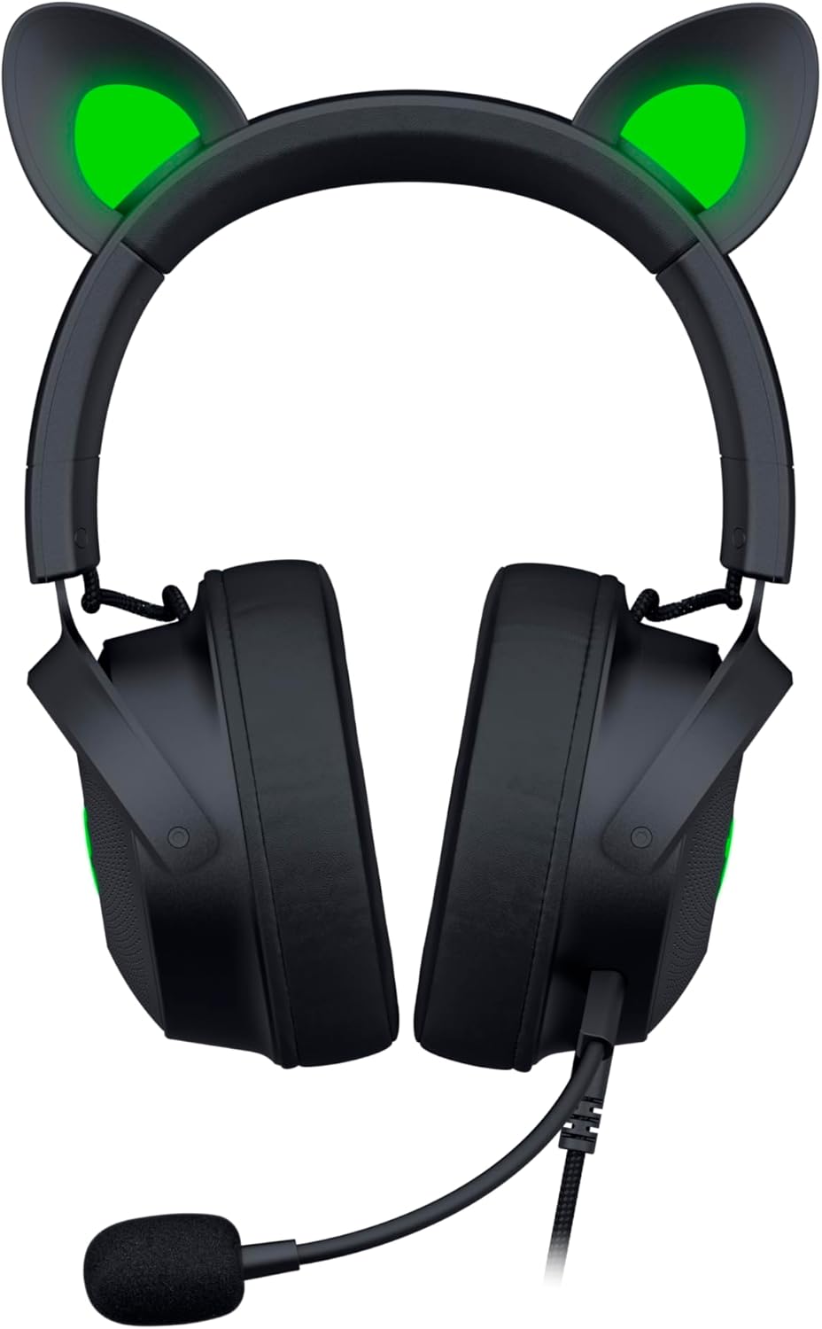 Razer Kraken Kitty Edition V2 Pro - Kabelgebundenes RGB-Headset mit austauschbaren Ohrhörern (Reakti