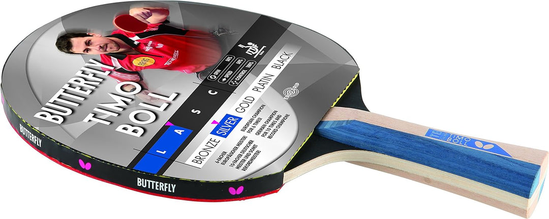Butterfly® Timo Boll Silver Tischtennisschläger | Tischtennis Racket TT Hobbyschläger für ambitionie