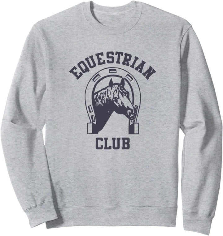 Equestrian Club Horseshoe Pony Sweatshirt