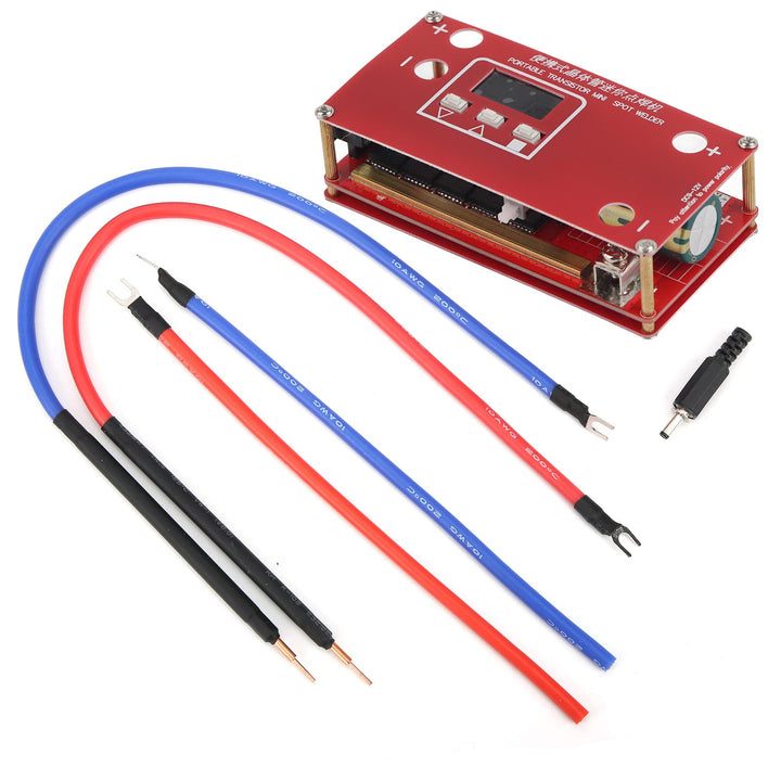 Mini-Punktschweissgerät, tragbarer Transistor-Punktschweissgerät, kann Batterie, Kondensator, mehrer