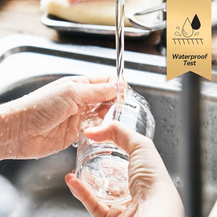 Pristar P15 Thermoband, 3 Rollen 14mm x 30mm, Transparent, 210 Etiketten/Rolle, Kompatibel mit P15 E