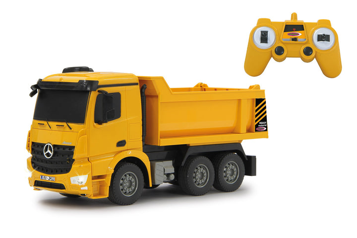 JAMARA 405108 - Muldenkipper Mercedes Arocs 1:26 2,4G - Kippmulde hoch / runter, Licht vorne, profil