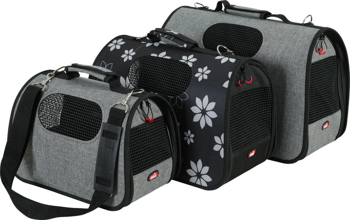 ZOLUX Transporttasche für Hund und Katze Nomad Flower S - stilvolles Design