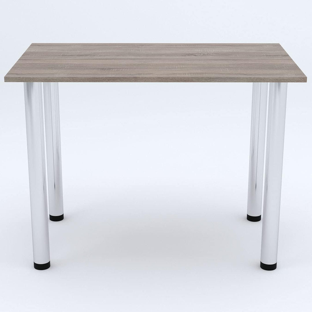 mikon 60x40 | Esszimmertisch - Esstisch - Tisch mit Chrombeinen - Küchentisch - Bürotisch | TRÜFFEL