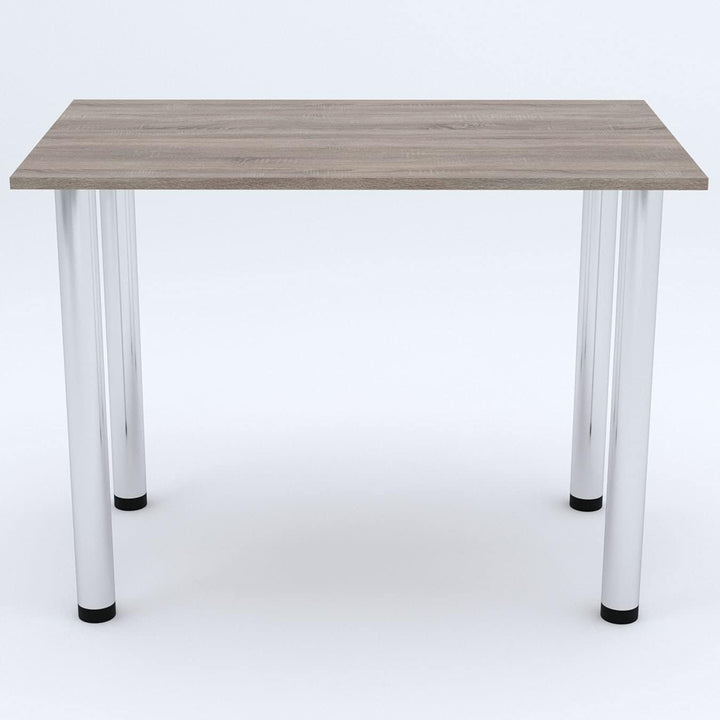 mikon 60x40 | Esszimmertisch - Esstisch - Tisch mit Chrombeinen - Küchentisch - Bürotisch | TRÜFFEL