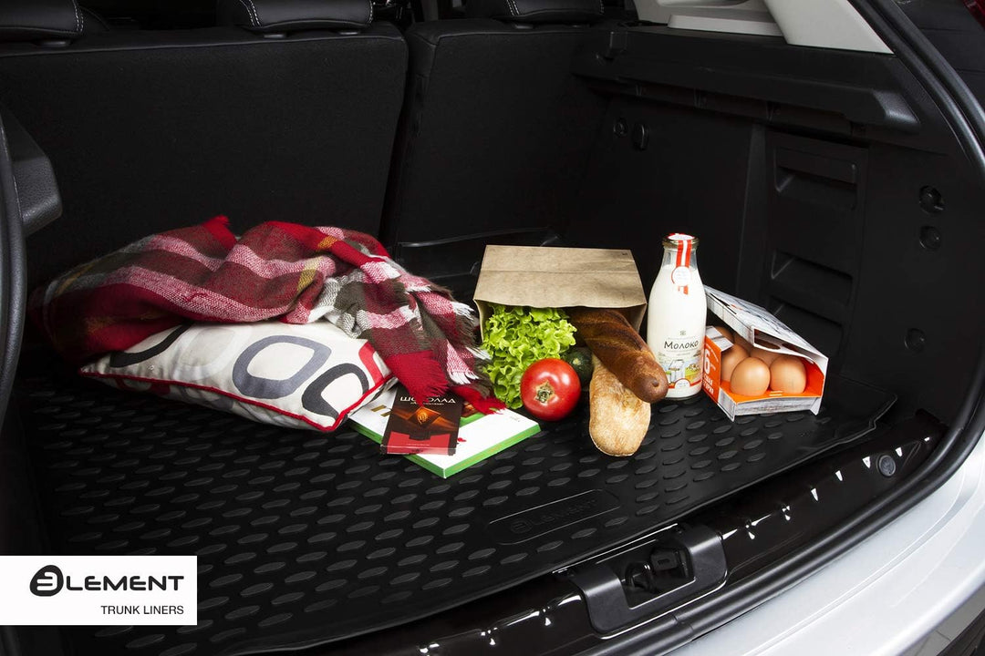 Element Passgenaue Premium Antirutsch Gummi Kofferraumwanne - BMW X6
