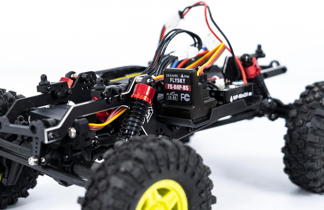 HobbyPlus CR-18P PRO Brushless Juice Up Edition RTR w HBW Electronics, 2.4GHz 4CH TX - Remote Contro