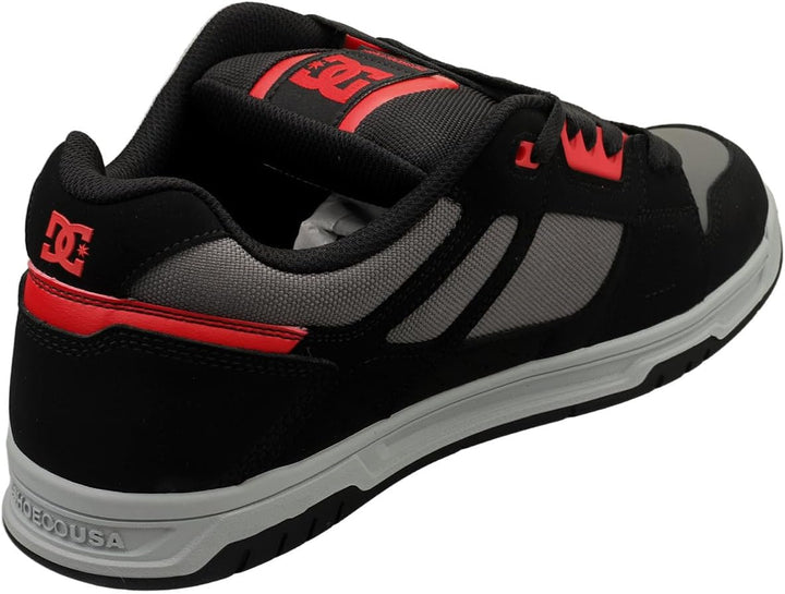 DC Shoes Court Graffik Se, Damen Sneaker 41 EU 009 Black Black Red, 41 EU 009 Black Black Red