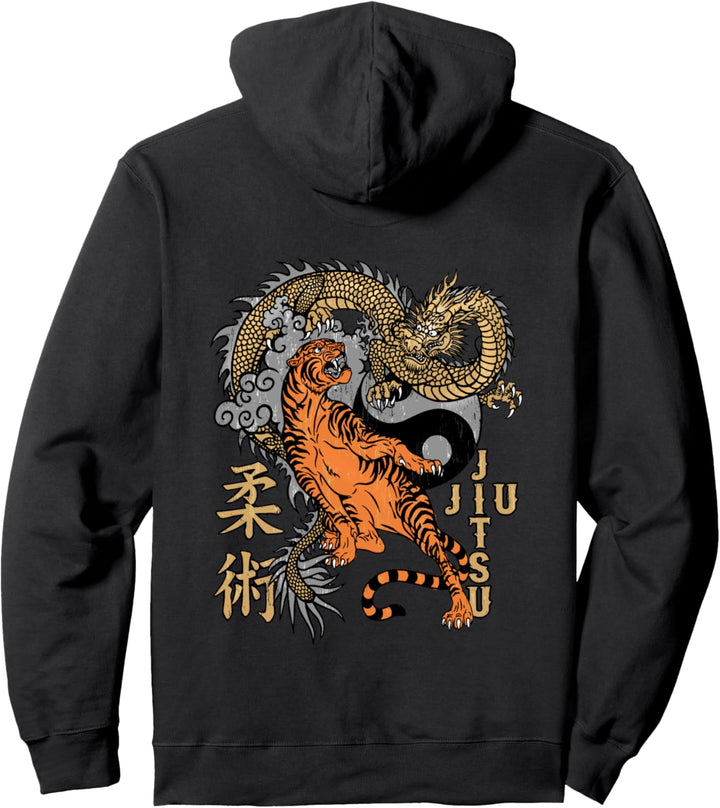 Jiu Jitsu - Tiger and Dragon Epic Submission Pullover Hoodie