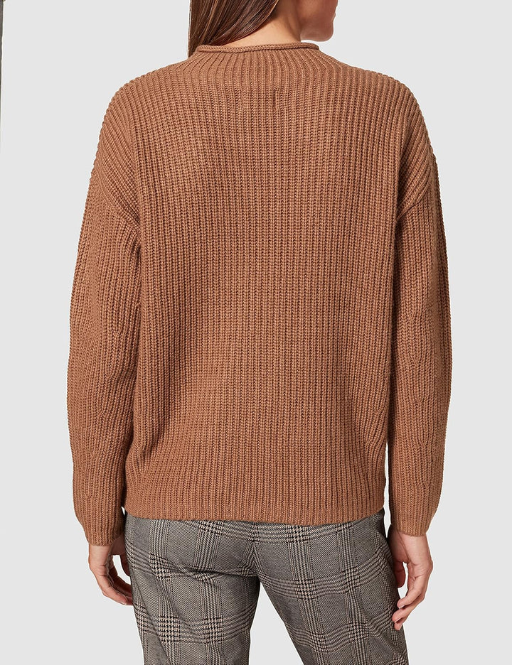 Camel Active Womenswear Damen 3095366K13 Pullover S Caramel, S Caramel
