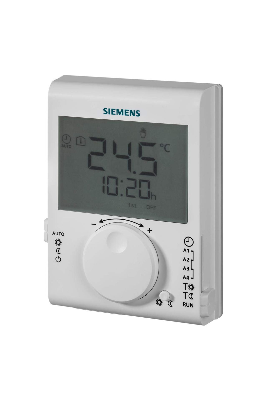 SIEMENS - RDJ100 Raumtemperatur-Regler mit Tagesschaltuhr und grosser LCD-Anzeige
