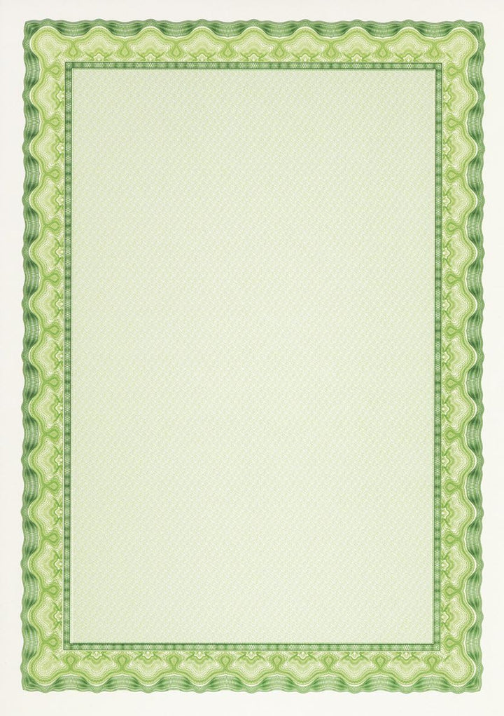 APLI dsd1054 70 REDU Zertifikat DIN A4 Papier Tintenstrahldrucker, 115 g, Coquille grün Smaragd