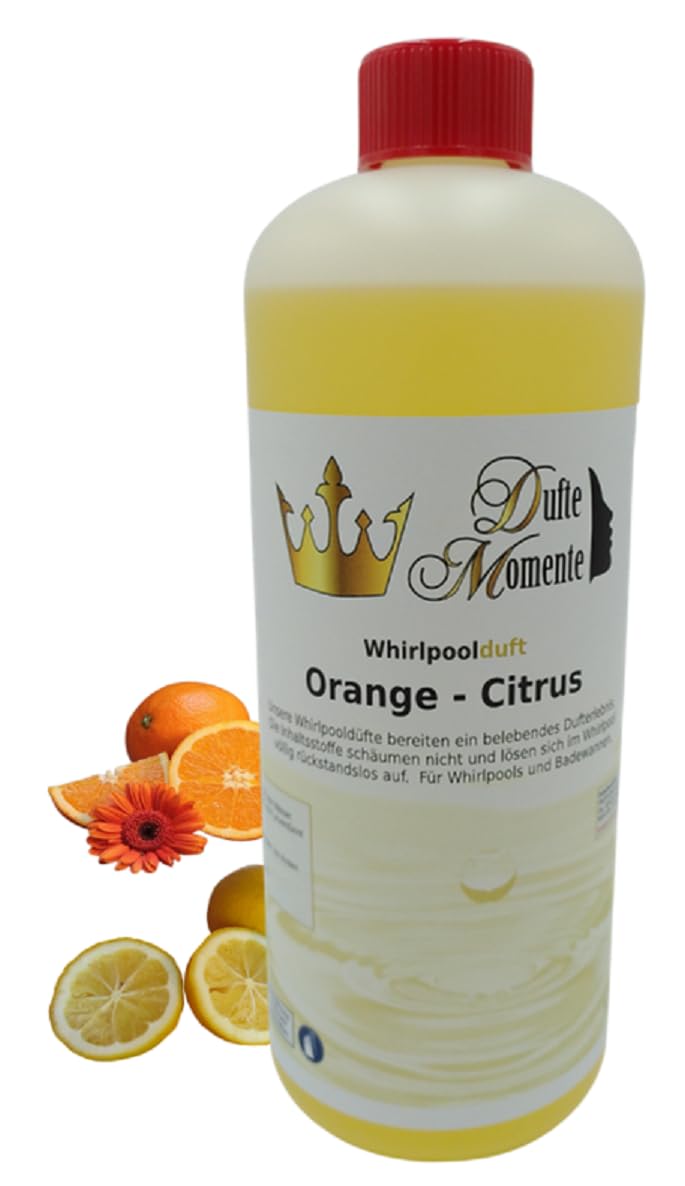 Dufte Momente Whirlpoolduft Orange-Citrus - 1 Liter