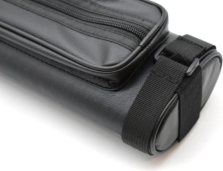 Billard Queue Köcher Tasche Queueköcher Queuetasche, Cue Grand, Schwarz, 2/2, 87cm