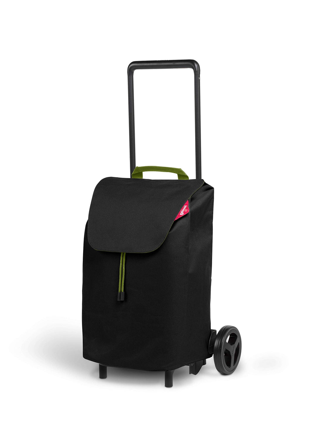 Gimi Easy Kompakter 40 l Fassungsvermögen, zusammenklappbarer Einkaufswagen mit Tragkraft bis zu 30