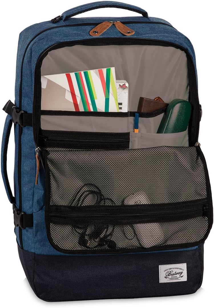 Bestway Reiserucksack, Cabin Pro-Retro, IATA Bordgepäckmasse, Dunkelgrau 40l, 35x54x23cm, 40223-1700
