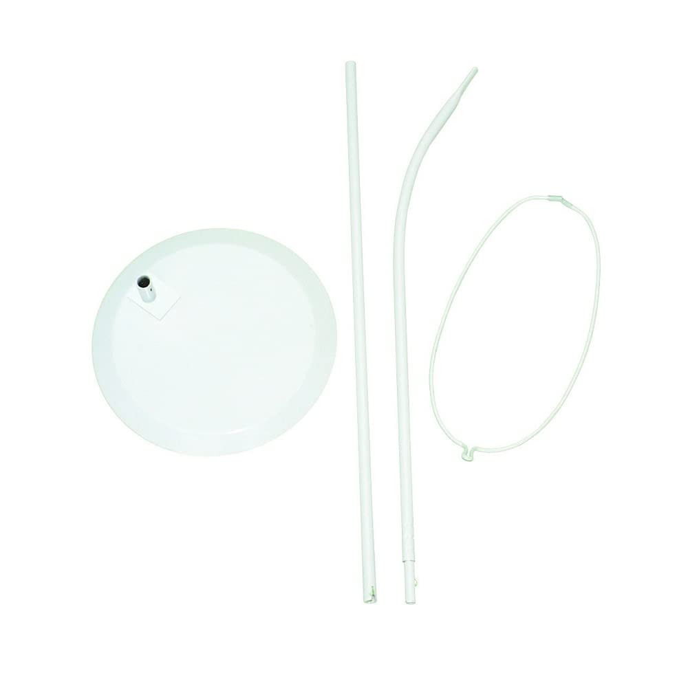 roba Stand Himmelstange für Babybetten - Universal Himmelhalter freistehend in Weiss - Zubehör für B