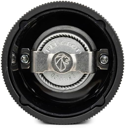 PEUGEOT - Pfeffermühle Line 12 cm - Klassische Mahlgradeinstellung - Aluminium und PEFC-zertifiziert