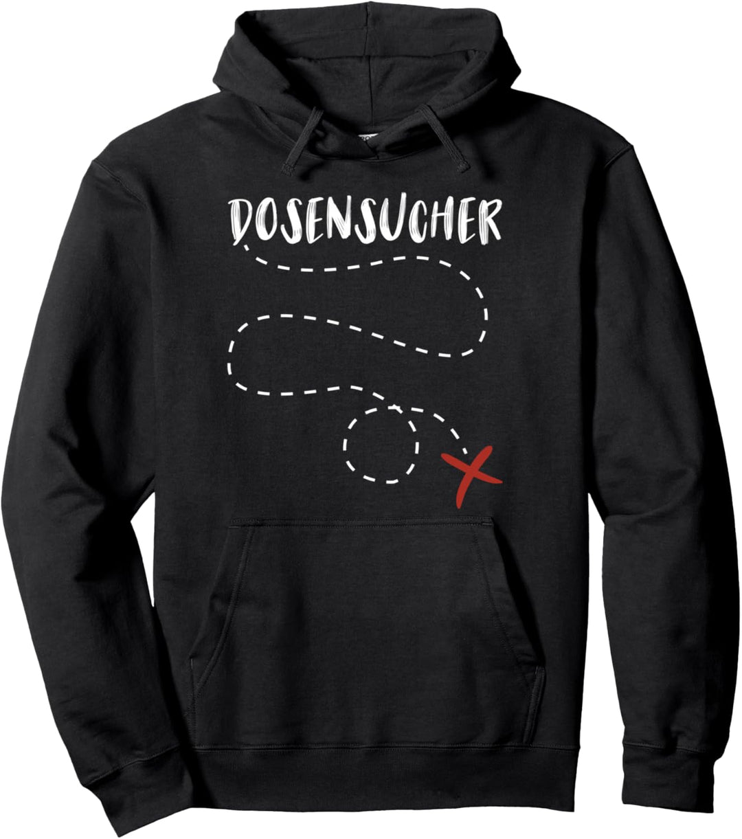 Geocache Cache Geschenk - Outdoor Abenteuer Geocacher Pullover Hoodie