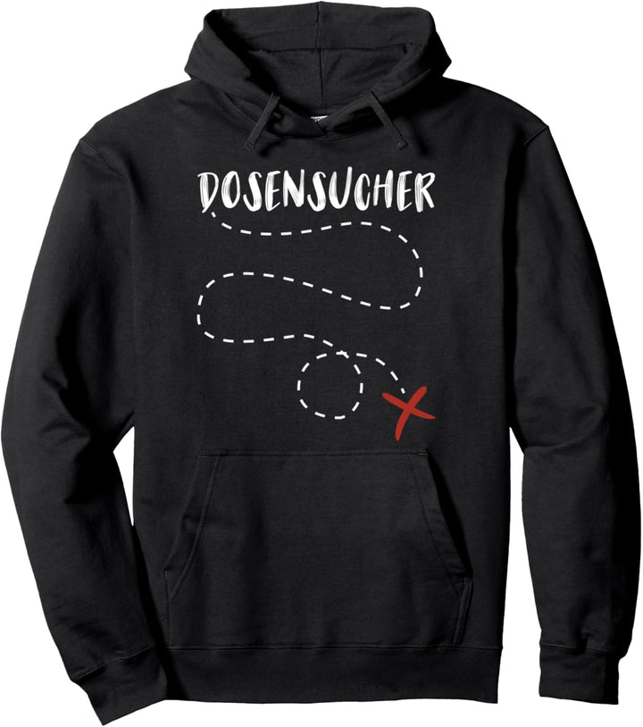 Geocache Cache Geschenk - Outdoor Abenteuer Geocacher Pullover Hoodie