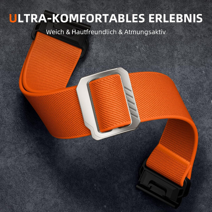 Laffav Armband Kompatibel mit Garmin Fenix 6X Pro Armband/Fenix 6X/Fenix 7X Pro/Fenix 7X Armband, Ny