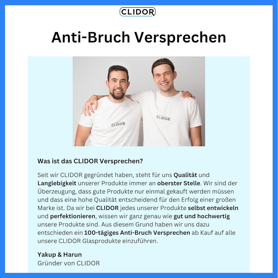 Vorratsgläser mit Deckel, Rund - 5x 850ml, Erhöhte Glasstärke, Vorratsdosen mit Deckel luftdicht, Au