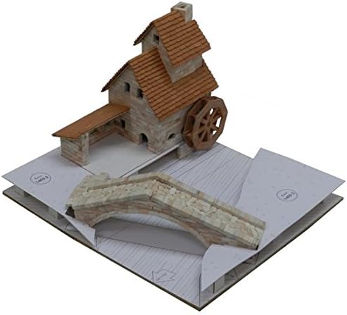 Asiatische aedes1409 31 x 26 x 5 cm Forge mit Bridge Model Kit