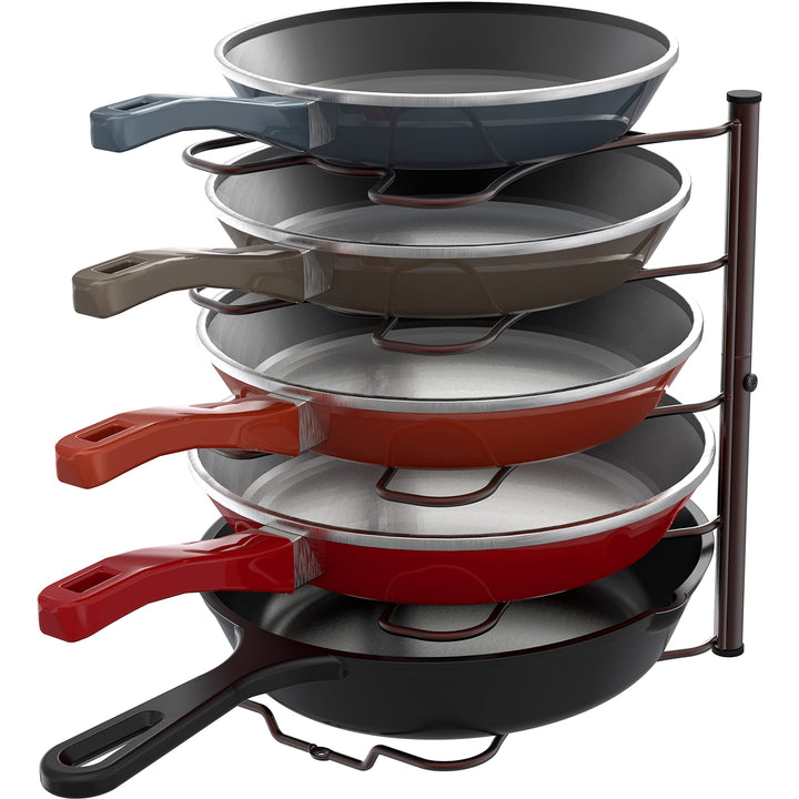 Simple Houseware Schrank, Speisekammer, Topf- und Pfannen-Organizer, Bronze, Bronze
