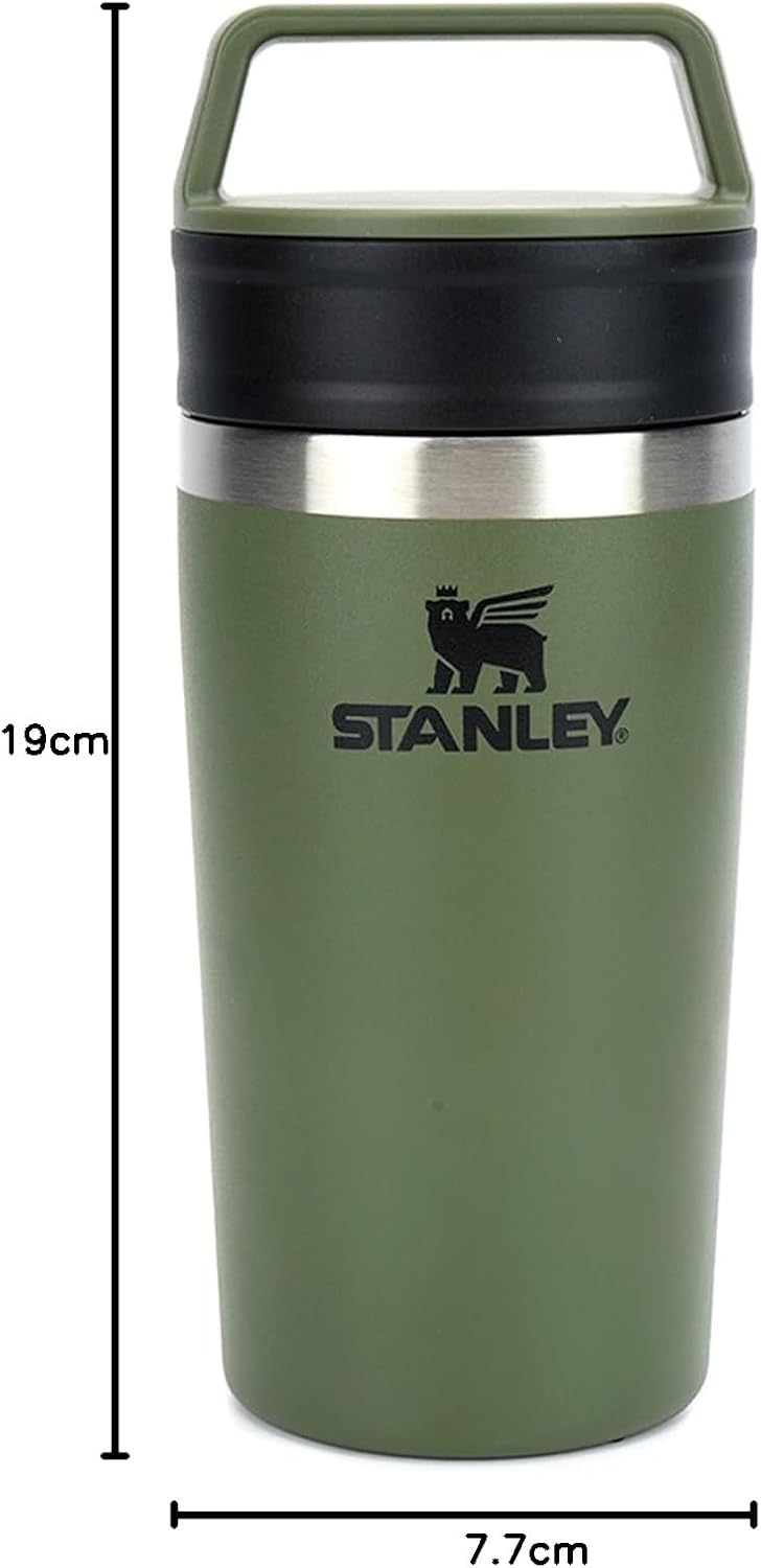 STANLEY Café-to-Go Travel Mug, 350 ml, Dried Pine 350 ml Dried Pine, 350 ml Dried Pine