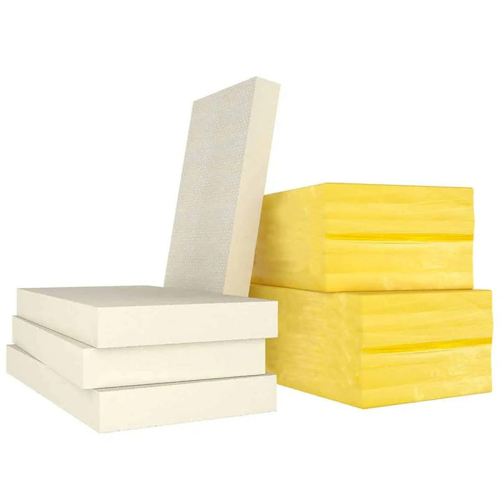 Isolierung aus extrudiertem Polystyrol XPS mit rauen Oberflächen, entspricht der Norm UNI EN 13164 (