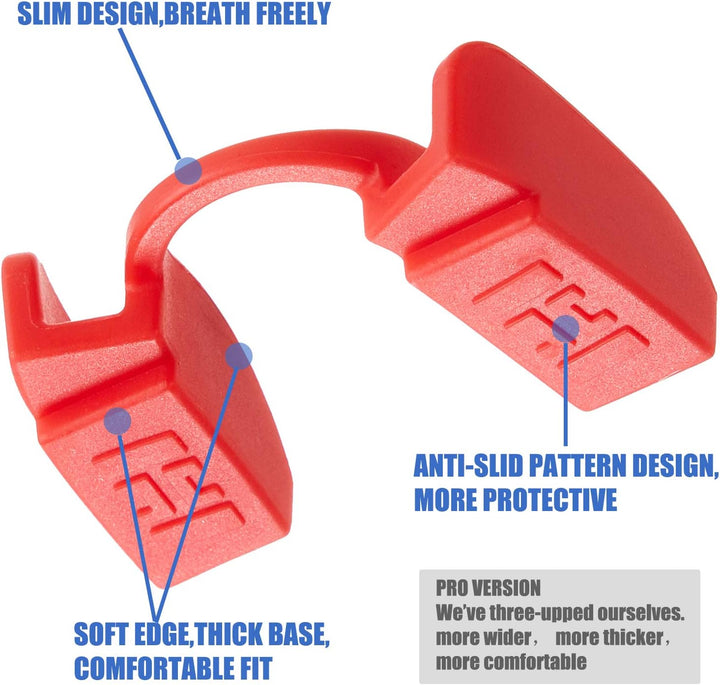 Gewichtheben-Mundstück für Fitness und Fitnessstudio, Powerlifting Mundschutz alle Arten von Kraftsp
