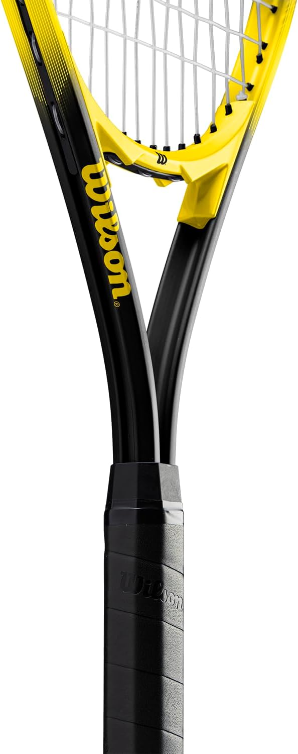 Wilson Energy XL Tennisschläger, Schwarz/Gelb, Gr. 2 Black / Yellow, 2 Black / Yellow