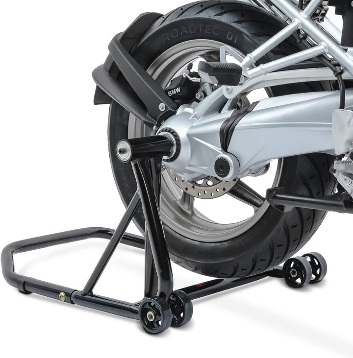 ConStands – Einarm Montageständer für BMW R NineT Racer 17-20 Schwarz Hinterrad Single Classic Motor
