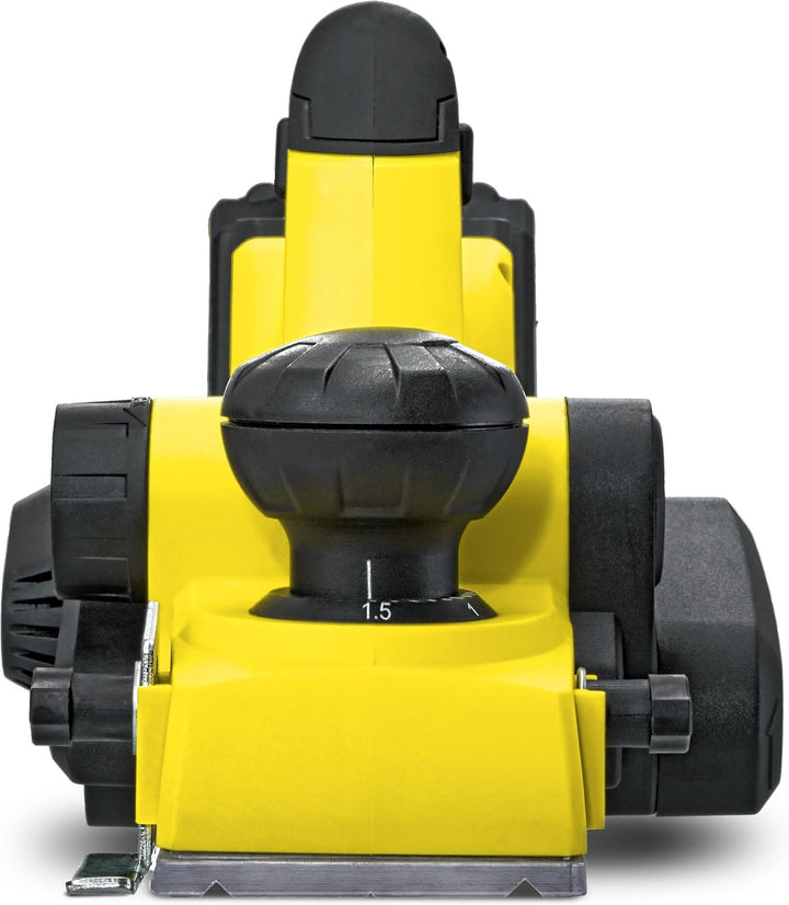 TROTEC Akku-Elektrohobel PPLS 10‑20V Hobel (20 V 4,0 Ah/max. 1,5 mm Spantiefe/max. 82 mm Hobelbreite