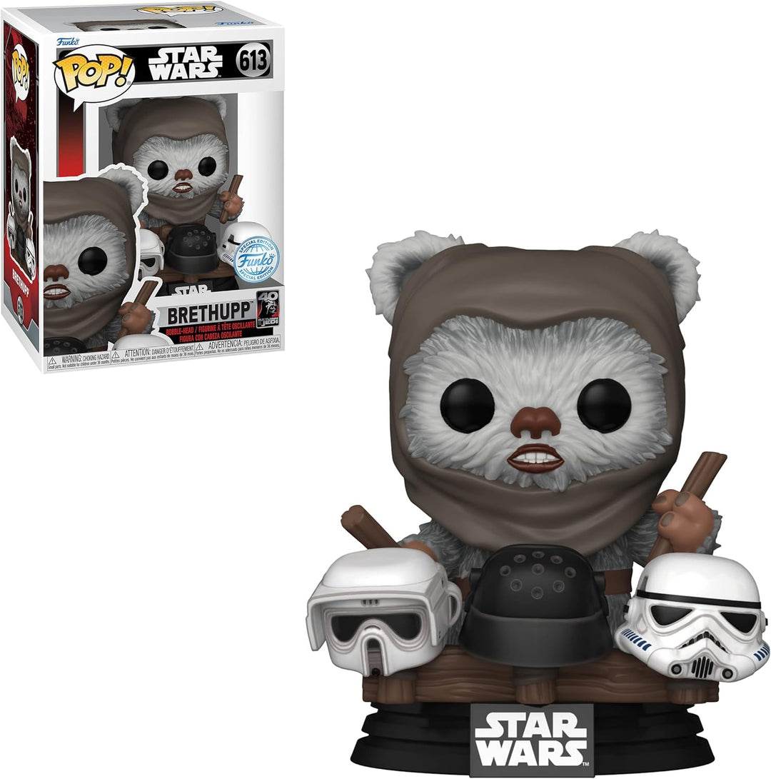Funko Star Wars: Return of The Jedi Brethupp with Helmets 40th Anniversary POP! Vinyl