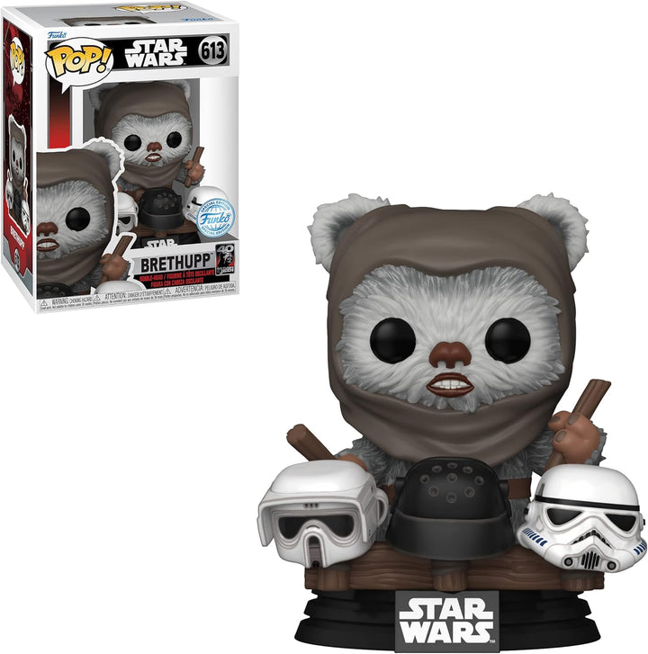 Funko Star Wars: Return of The Jedi Brethupp with Helmets 40th Anniversary POP! Vinyl