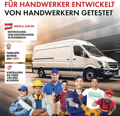 Walser Transporter Sitzbezüge Auto kompatibel mit VW Crafter, Mercedes Sprinter, Doppelbank vorne Si