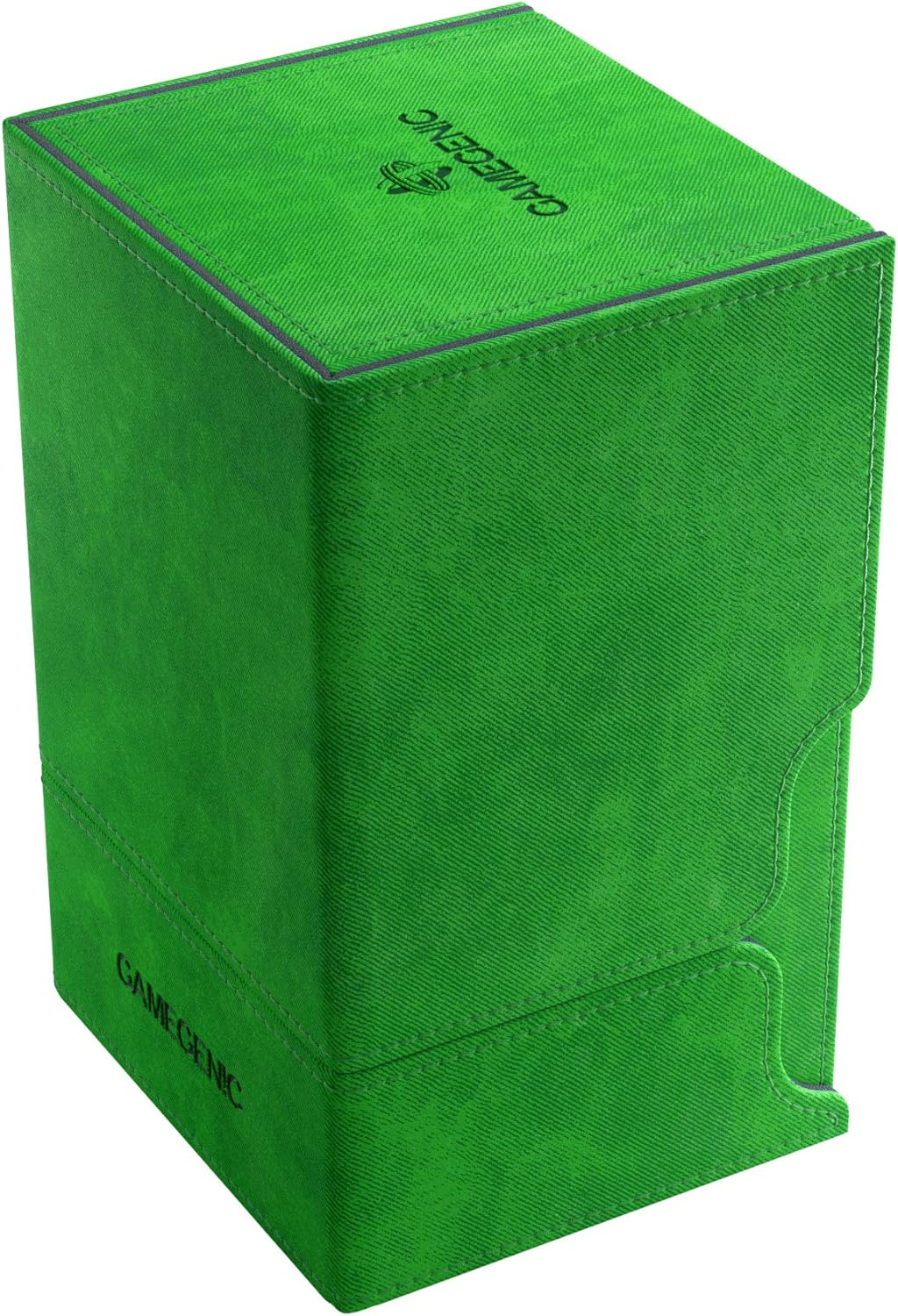 Gamegenic Watchtower 100-Card Convertible Deck Box, Green Grün, Grün