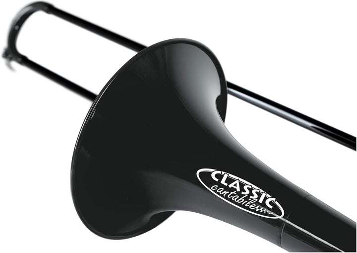 Classic Cantabile MardiBrass ABS Kunststoff Tenor-Posaune - Bb-Stimmung - Fiberglas-Zug - 660g leich