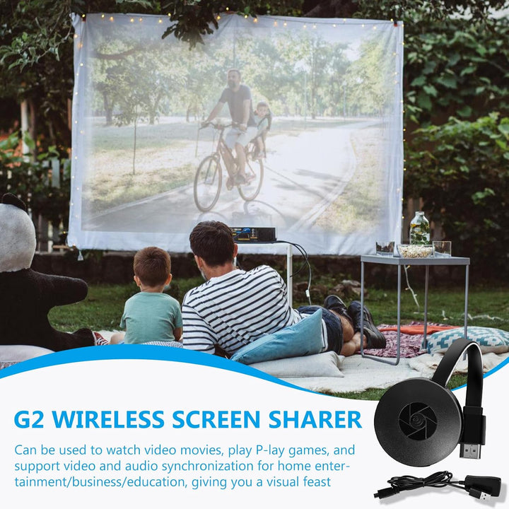 Miracast HDMI Dongle Wireless WiFi Display Adapter für Android/OS/Windows/iPad und Telefon, PC zu HD