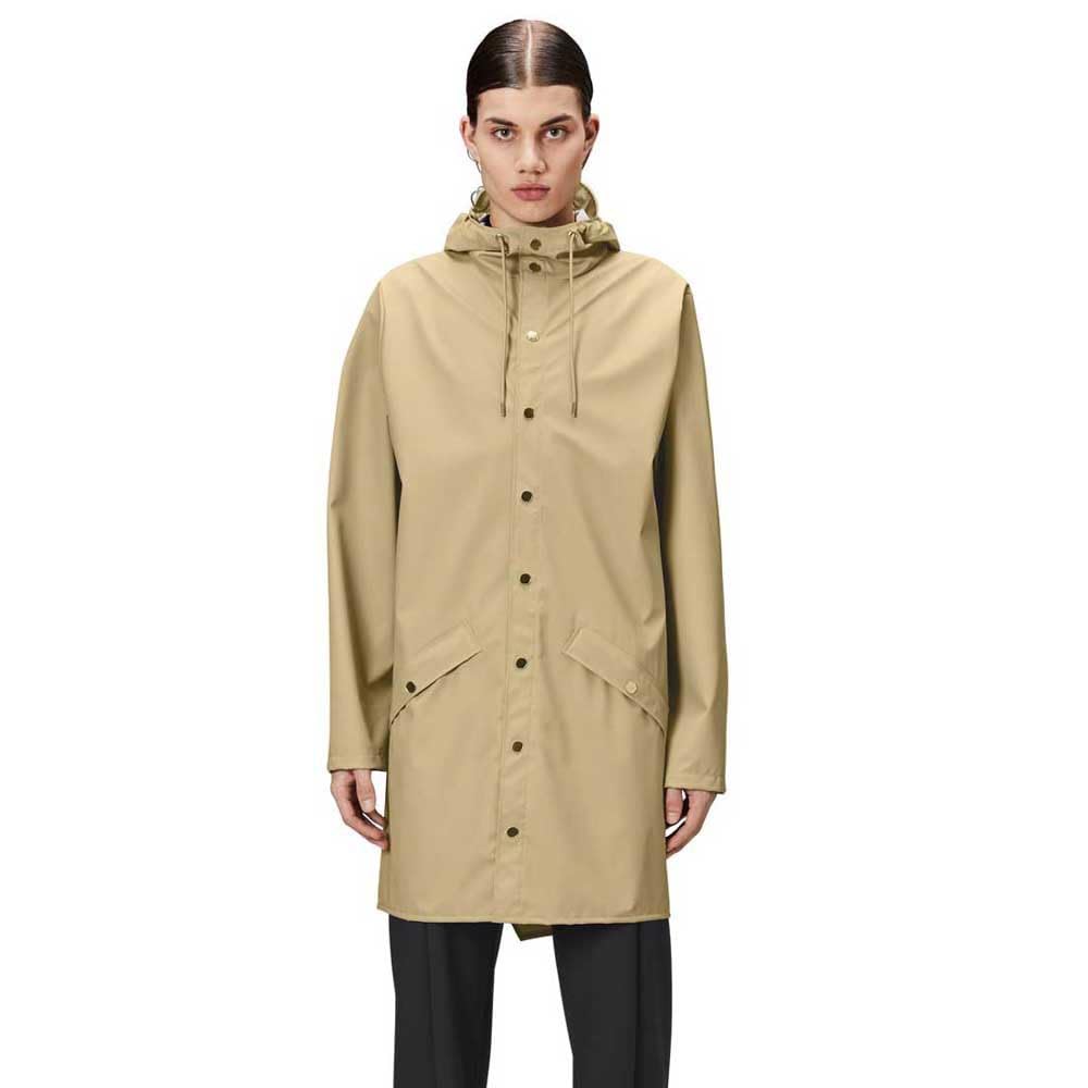 Long Jacket Sand Regenmantel